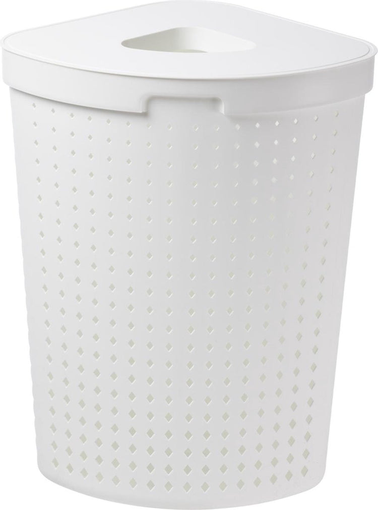 Panier à linge d'angle Plast team séoul 62l - solutions pratiques et design unique