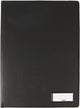 Dossier d'écriture Sigel - format A4 - avec compartiment pour stylos, pochette pour insert et support pour bloc-notes - noir - si-ef410