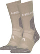 Head - unisexe - chaussettes de sport de randonnée - tous climats - paquet de 2 - taille 35-38