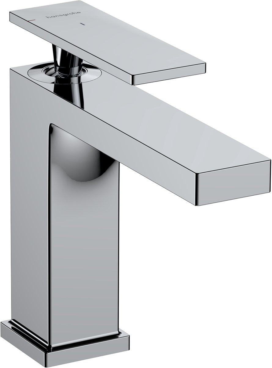 Hansgrohe tecturis e - robinet de lavabo - commande à levier unique - démarrage à froid, économie d'énergie - sans vidage - taille 110 mm - chrome
