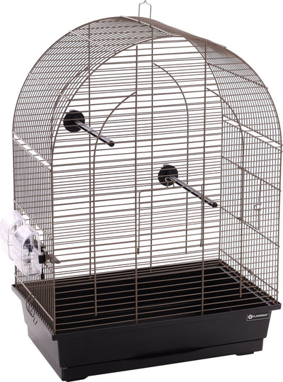 Cage à perruche Flamingo Klara 2 45x28x62,5 taupe métallisé