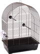 Cage à perruche Flamingo Klara 2 45x28x62,5 taupe métallisé