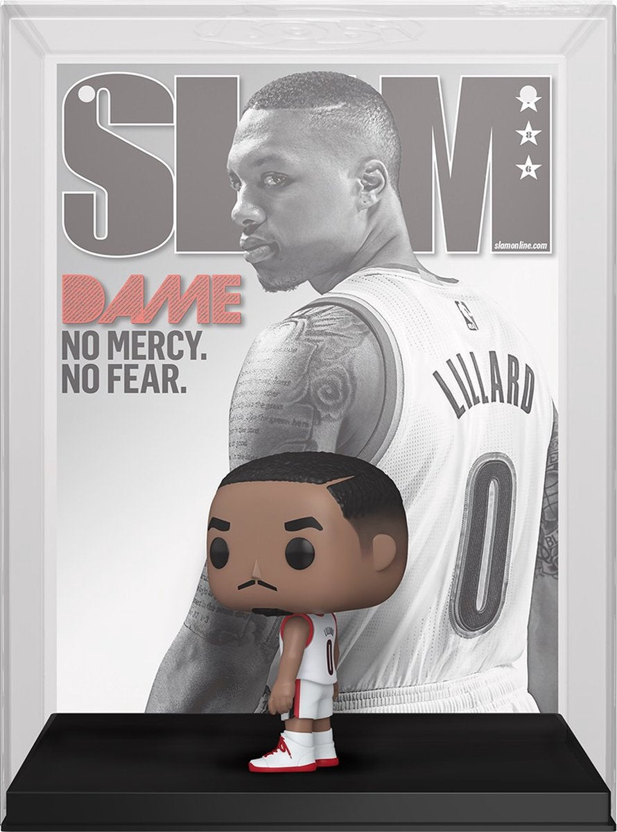 Funko NBA - Couverture Pop! basket damian lillard (slam magazin) figurine de collection 9 cm - multicolore