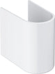 Couvercle de siphon euro Grohe pour lavabo - céramique - blanc