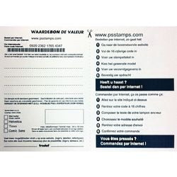 Bon pour plaque-texte trodat 5460