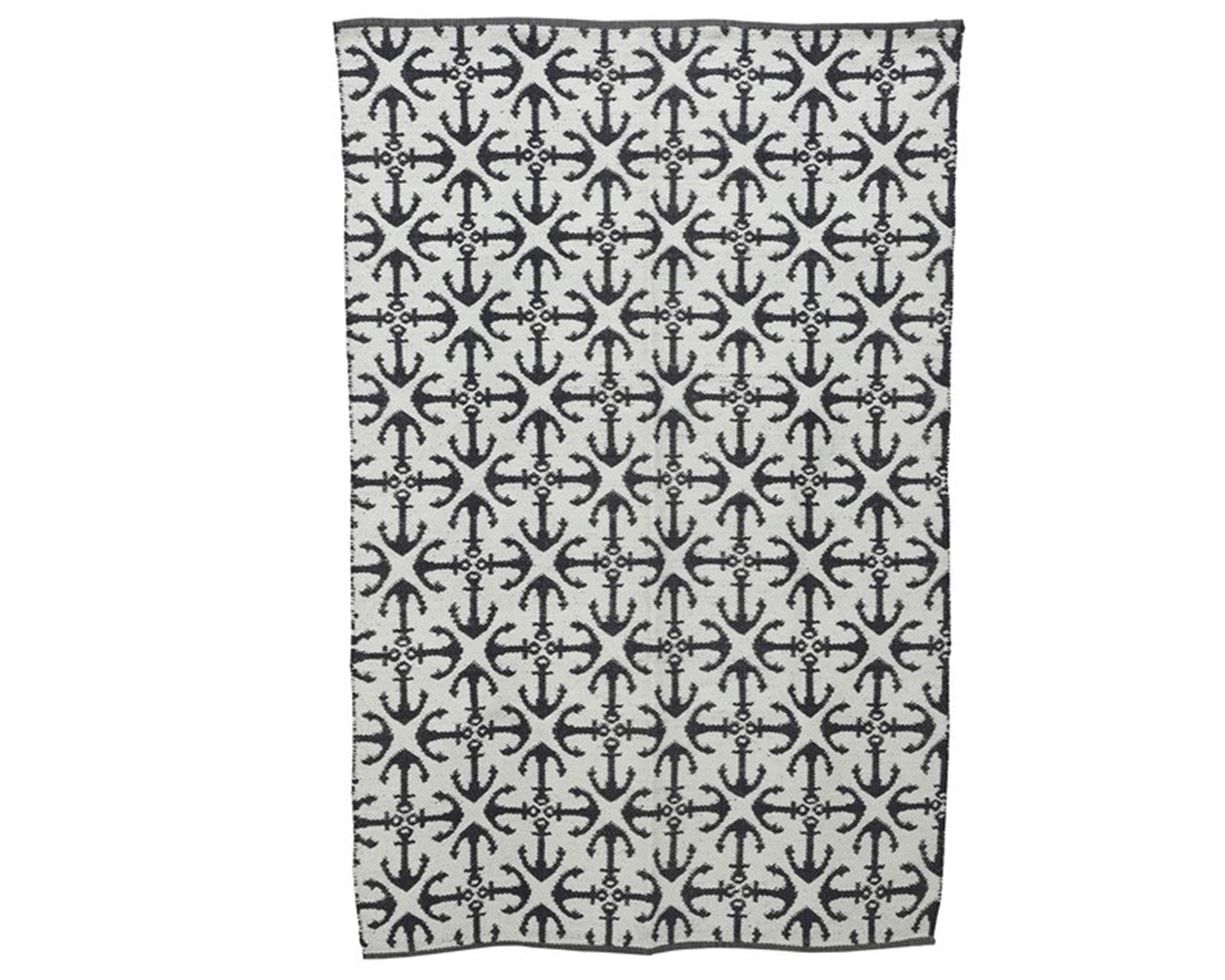 Tapis d'extérieur Decoris motif ancre 180x120