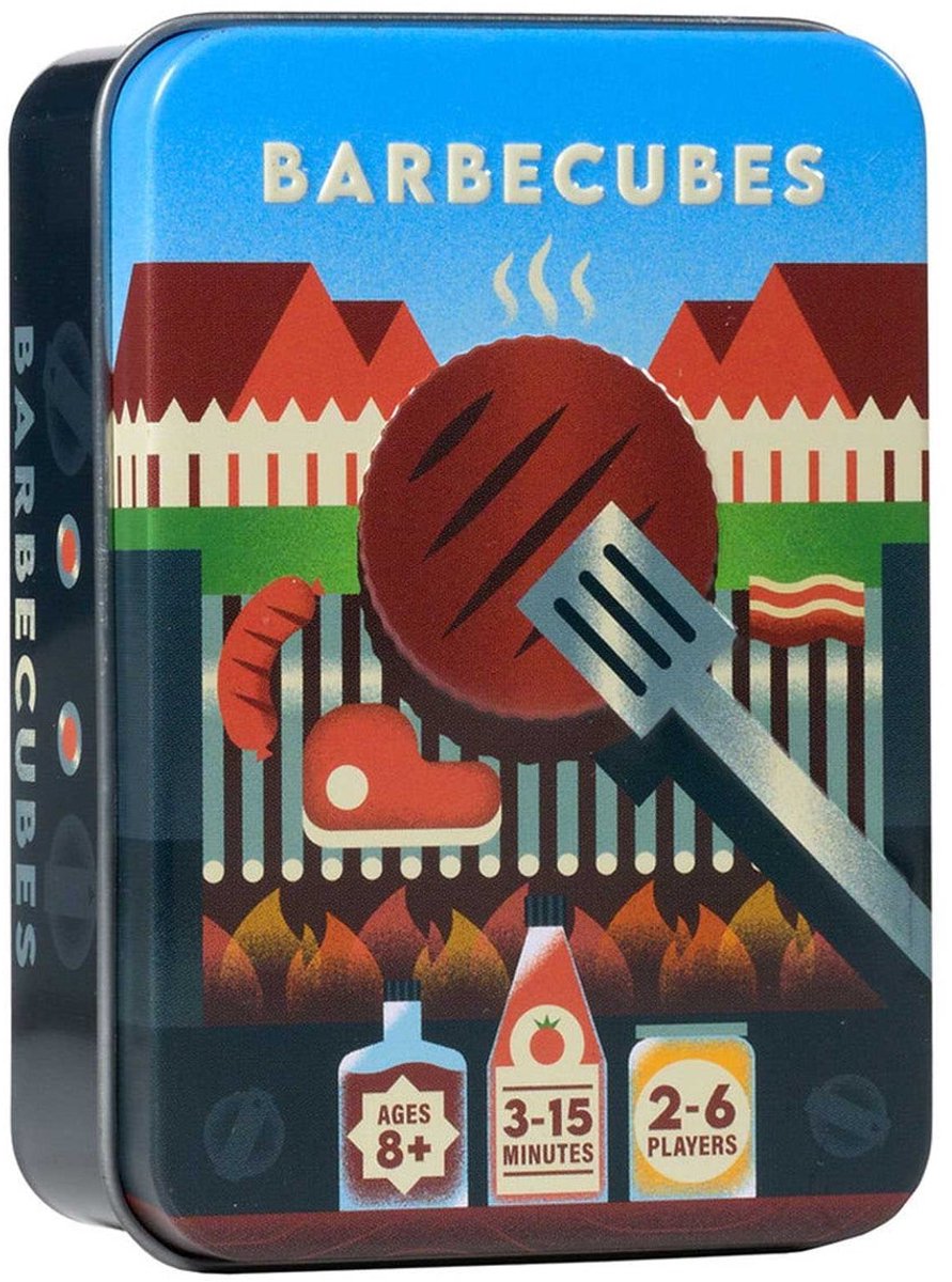 Asmodee Alley Cat Games Barbecues - Jeu d'adresse au rythme rapide pour 2 à 6 joueurs
