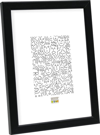 Deknudt frames cadre photo s41jl2 - noir - bois - photo a4 : 21x29,7 cm