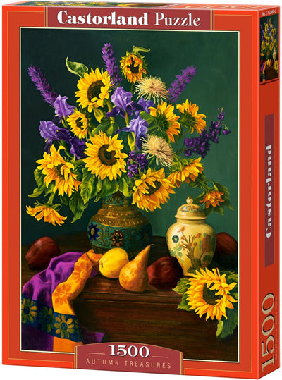 Castorland Trésors d'automne – puzzle – 1500 pièces – finition satinée – ajustement parfait – qualité européenne