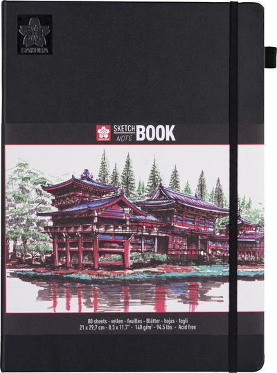 Sakura • carnet de croquis et carnet 80 pages blanc crème