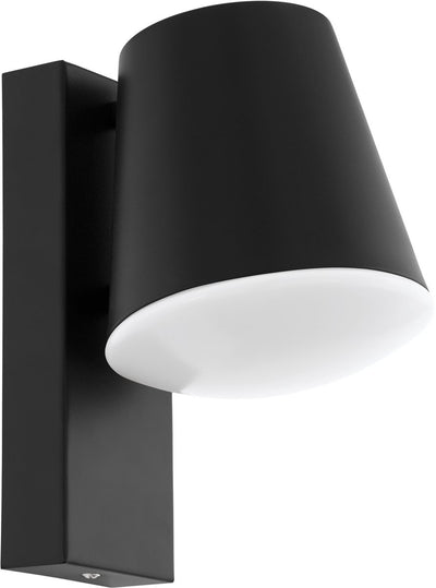 Applique d'extérieur Eglo caldiero - e27 - 24 cm - blanc anthracite