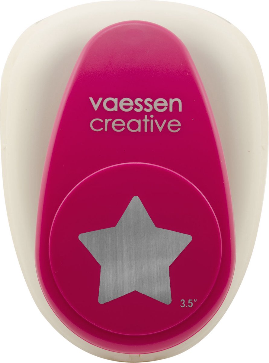 Vaessen creative punch - perforatrice figure - étoile - 8,4 x 8 cm