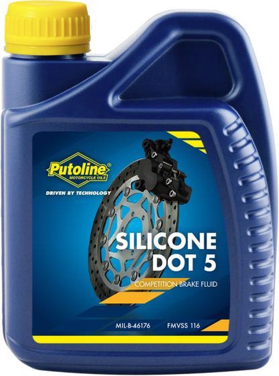 Putoline dot 5 liquide de frein silicone 500ml transparent