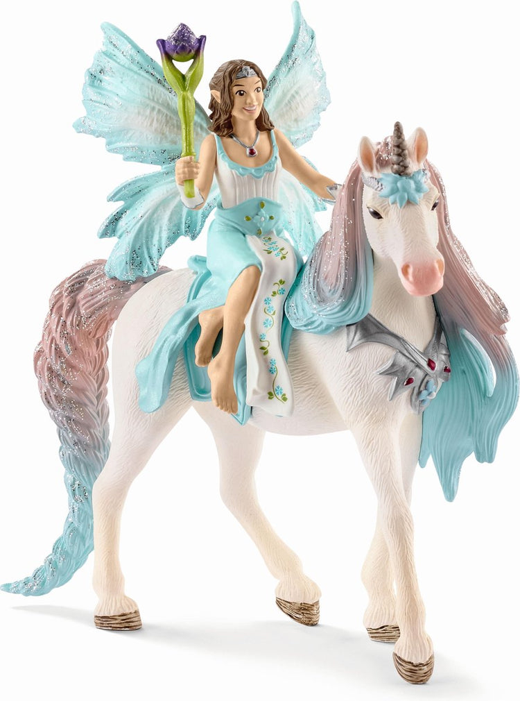 Schleich bayala - eyela avec princesse licorne - figurine de jeu - jouets pour enfants pour garçons et filles - 5 à 12 ans - 70569