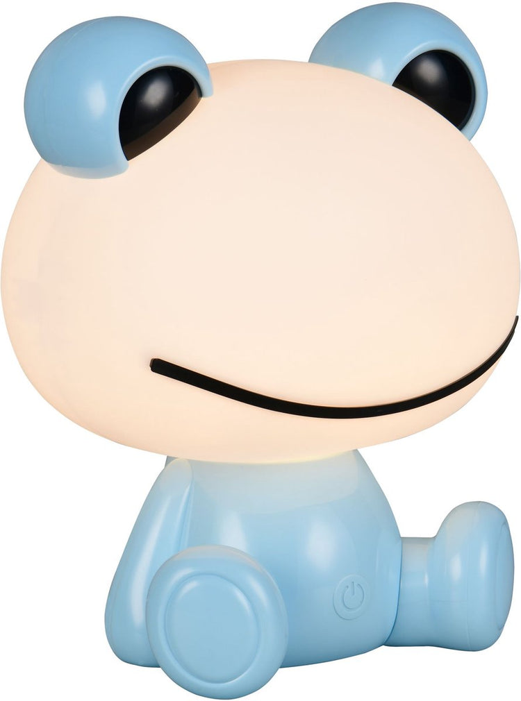 Rl live your light reality hopper - lampe de table - chambre de bébé ou d'enfant - bleu - incl. 1x SMD 0,3 W - on off touch - changeur de couleurs RVB - connexion USB