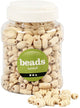 Perles en bois Creativ company, taille 5-28 mm, taille du trou 2,5-3 mm, 175 gr, 400 ml 1 seau