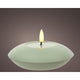 Decoris LED bougie d'extérieur en fer h6,5cm vert