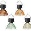 Lampe à suspension solaire Lumineo plastique ø8cmx10cm