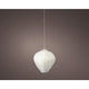 Lanterne solaire Lumineo nylon ø30xh28cm blanc