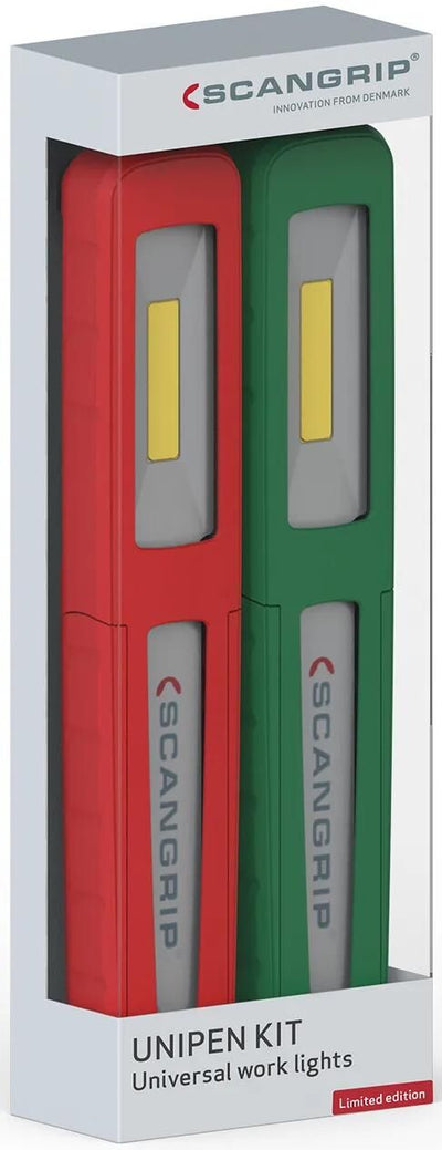 Scangrip jeu de lampes unipen jeu de lampes unipen