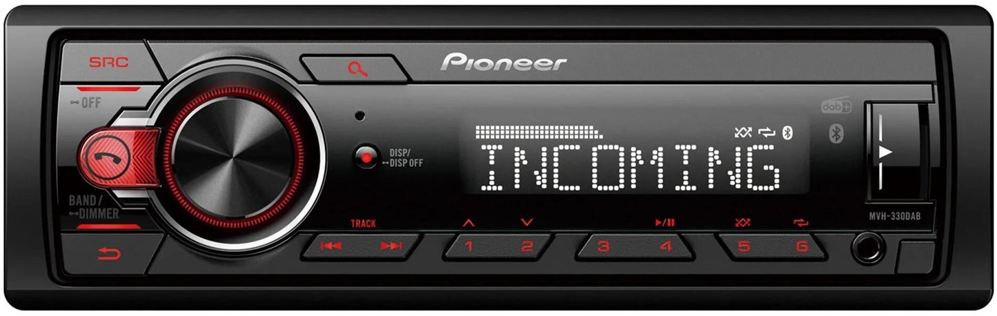 Pioneer Car Radio MVH-330DABAN.