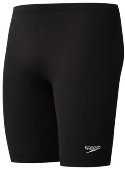 Maillot de bain sport homme Speedo endurance+ logo jammer - noir et blanc