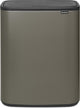 Poubelle Brabantia bo touch bin - 60 litres - 1 compartiment - platine