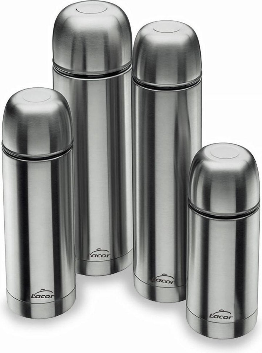 Bouteille isotherme Lacor -500ml - acier inoxydable - double paroi