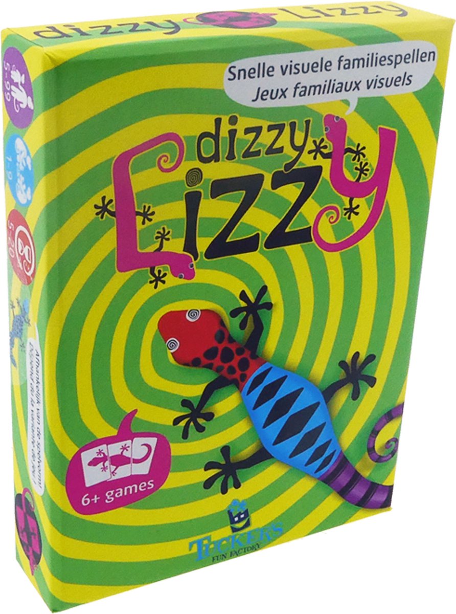 Tucker's Fun Factory Dizzy Lizzy - Jeu de cartes