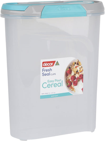 Decor decor fresh seal clips easy pour céréales - 5l