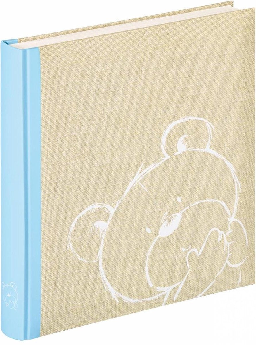 Walther uk-151-l dreamtime - album bébé - taille 28 x 31 cm - beige bleu clair