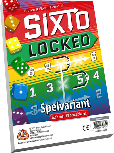 Jeux de gobelin blanc sixto verrouillé - jeu de cartes