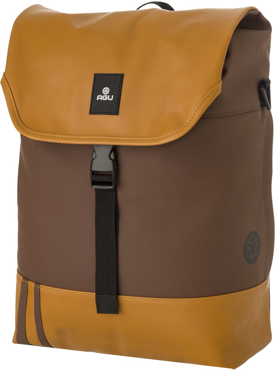 Agu dwr sac de vélo simple urban citrouille spice click'ngo