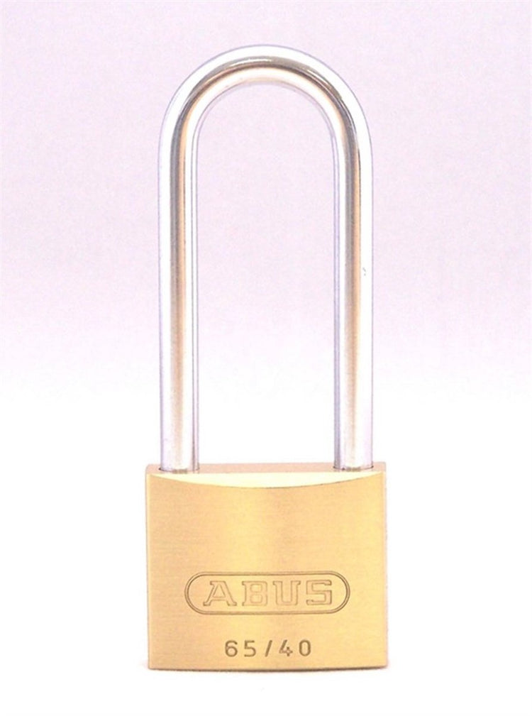 Cadenas Abus - laiton non laqué - laiton - - 65 40hb40 anse haute 40mm laiton