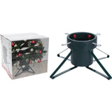 Support pour sapin de Noël, style maison, vert l - afbeelding 2
