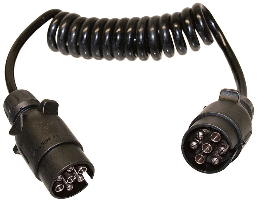 Câble de connexion Valeryd câble spiralé 7 pôles 1,5m