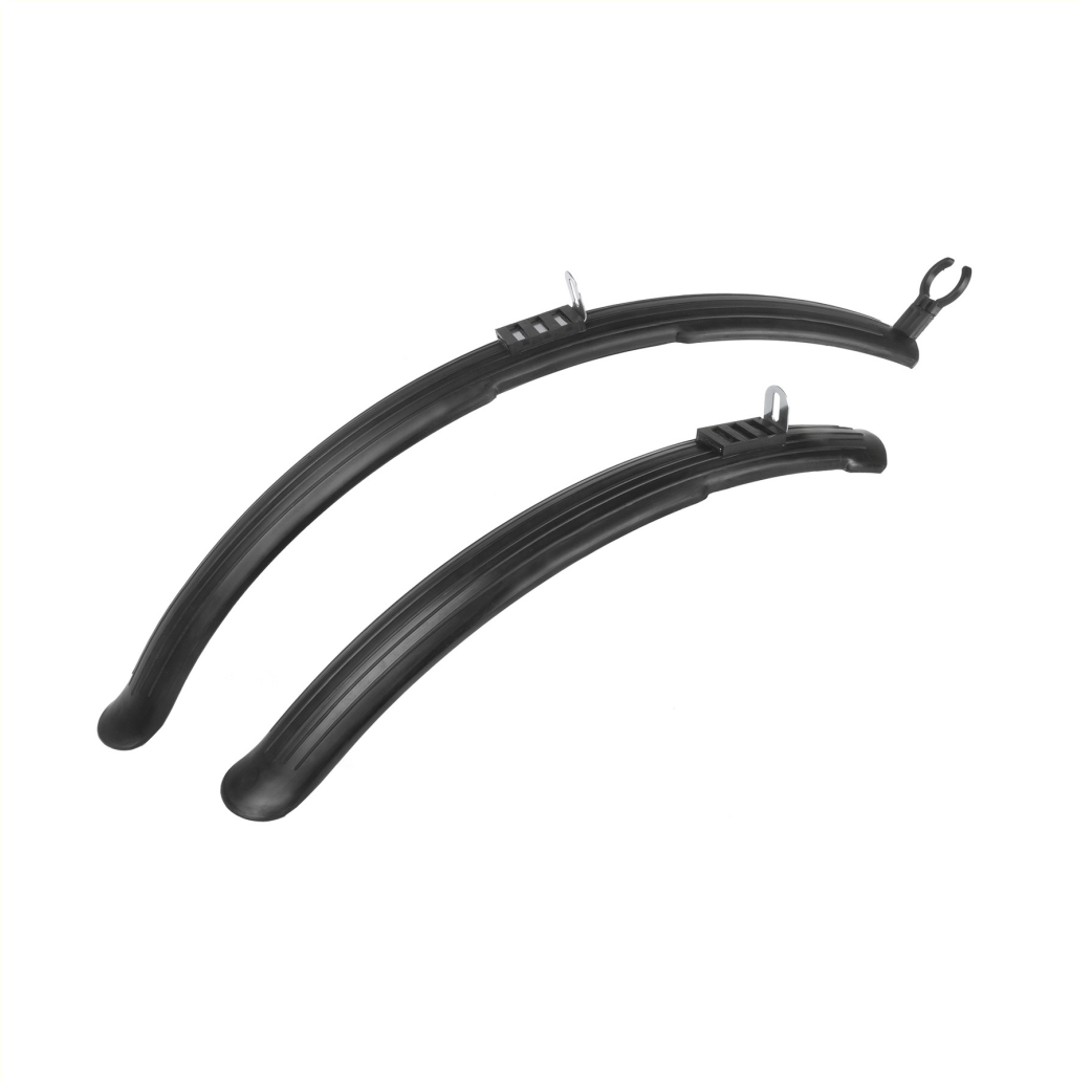 M-wave m-wave plastique de garde-boue en plastique 26-29 pouces noir universel sur carte