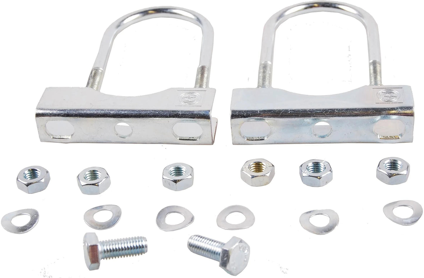 Bünte Support Wheel Holder Galvanisé 2 pièces