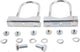 Bünte Support Wheel Holder Galvanisé 2 pièces