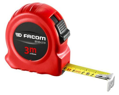 Mètre ruban Facom 3mtr 19mm double face avec boîtier ABS