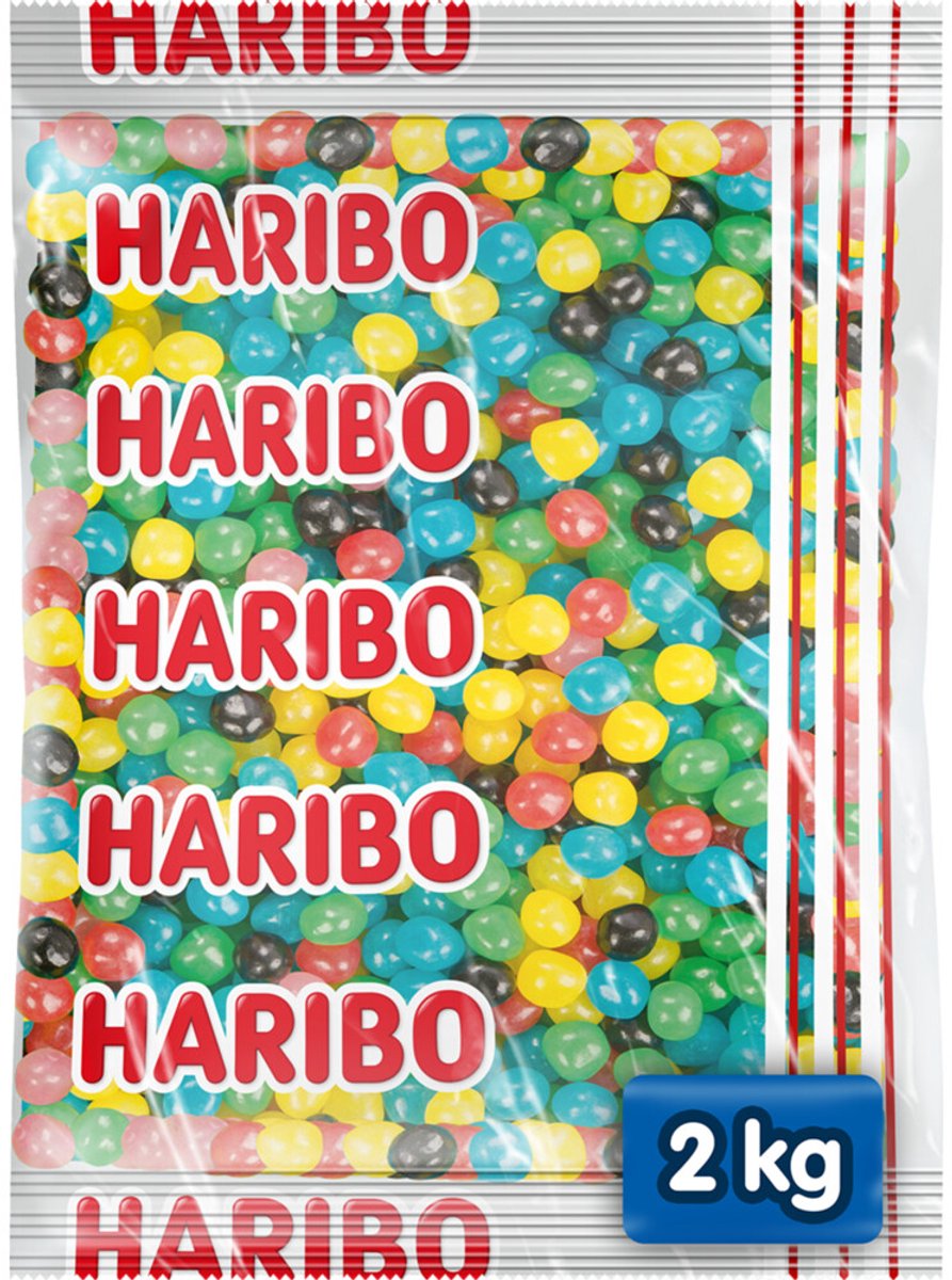 Haribo dragibus soft - bonbons aux saveurs de fruits - sac de 2kg