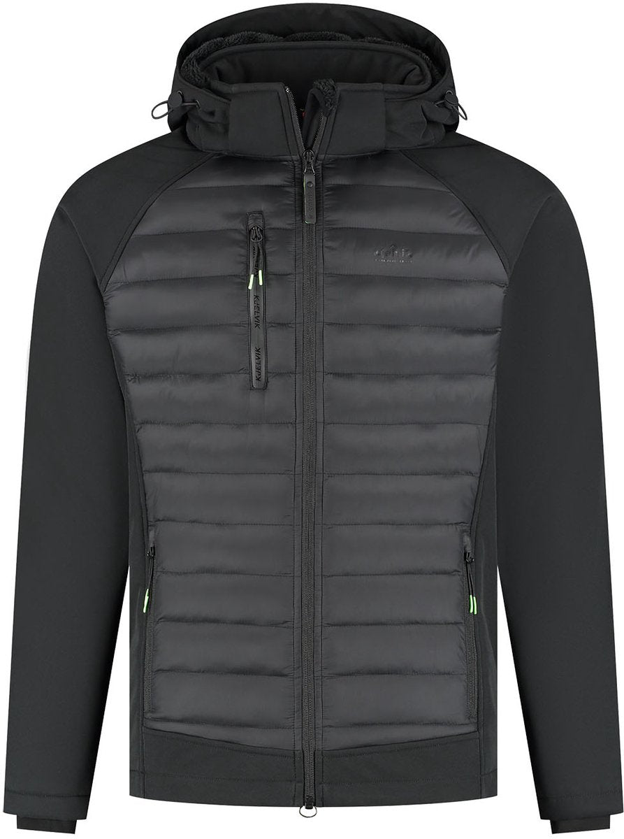 Veste outdoor homme Kjelvik Ezra - noir