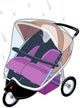 Housse de pluie Titanium baby babsana pour duo-rider - transparente