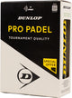 Dunlop - balle de padel - pro padel 2x3 - jaune