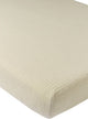 Drap-housse Meyco baby uni pour berceau - hydrophile prélavé - sable doux - 40x80cm