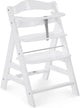 Chaise haute Hauck alpha+ blanche - bois de hêtre blanc certifié FSC®