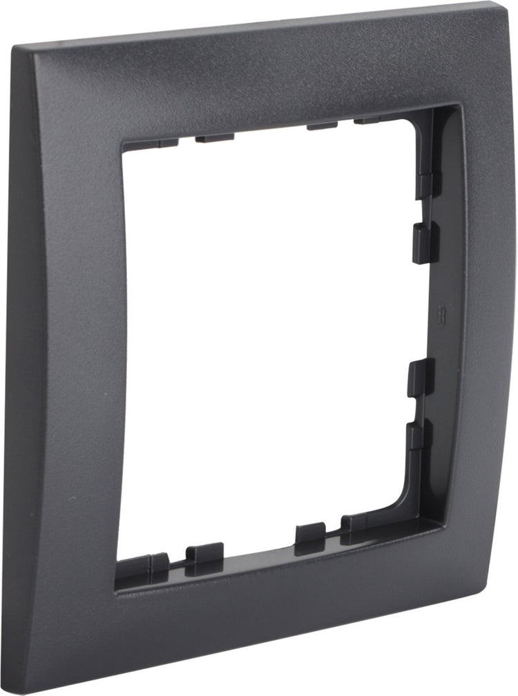Cadre de couverture Berker s1 - 1 pli - anthracite