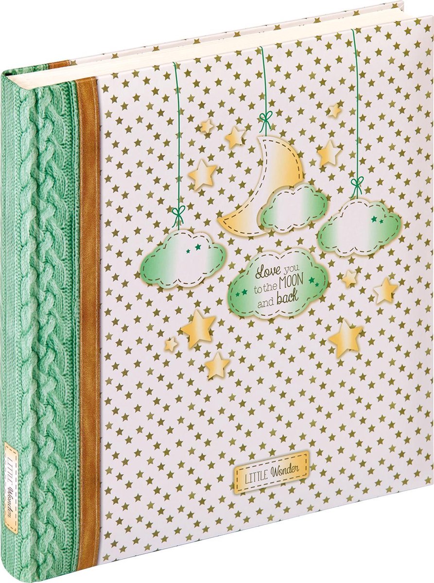 Walther uk-209 Little Wonder - Album bébé - Taille 28 x 30,5 cm - Vert crème