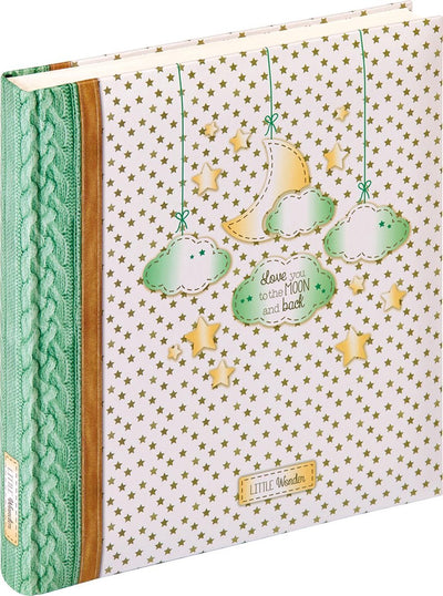 Walther uk-209 Little Wonder - Album bébé - Taille 28 x 30,5 cm - Vert crème