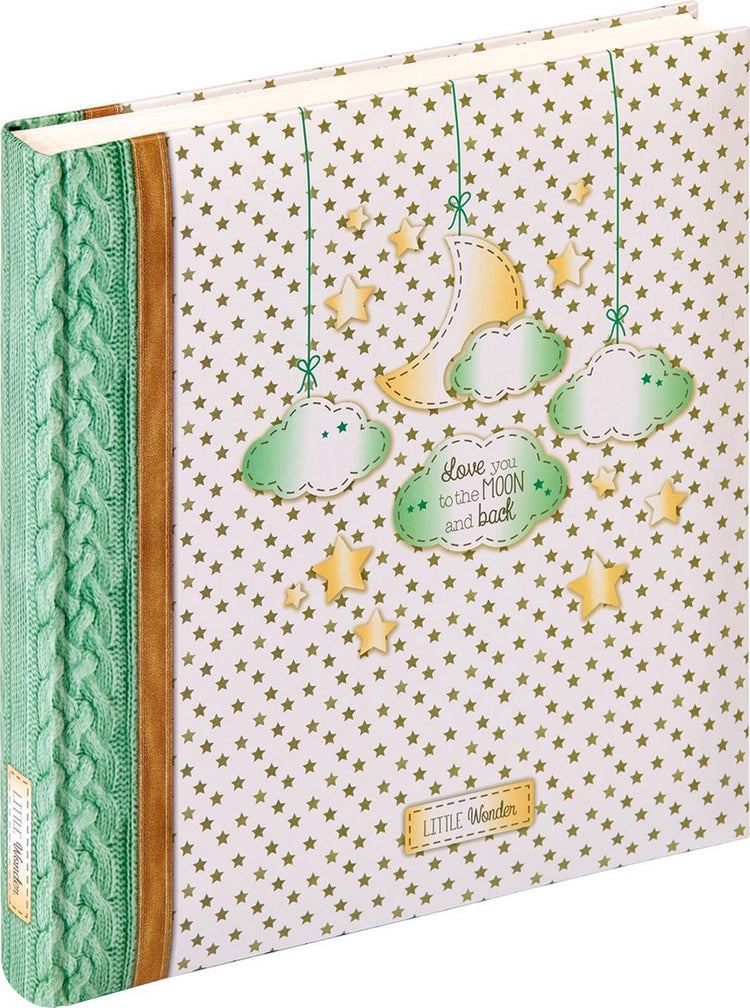 Walther uk-209 Little Wonder - Album bébé - Taille 28 x 30,5 cm - Vert crème